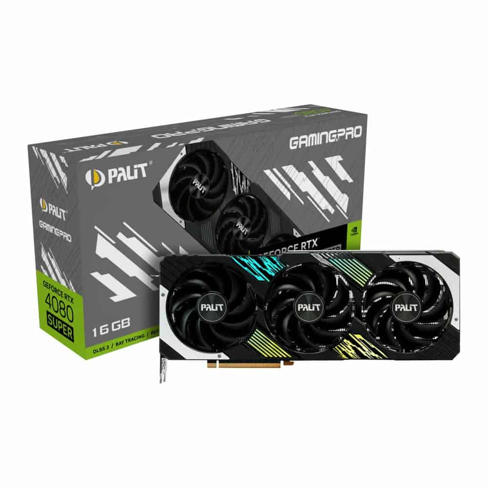 Palit NVIDIA GeForce RTX 4080 SUPER 16GB GAMING PRO Ada Lovelace Graphics Card